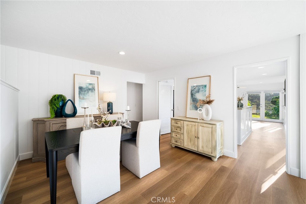 the Dining Room can be cozy as seen here or opened up for larger gatherings. - 33261 Ocean Hill, Dana Point CA 92629 - photo 13