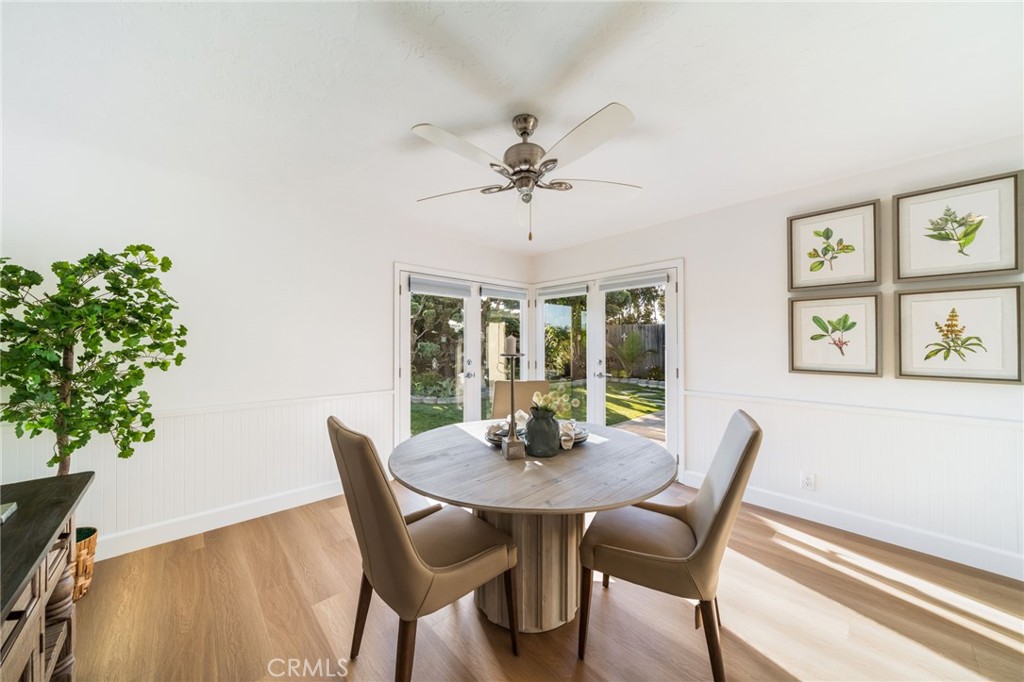 With views of the gardens and the sunset skies, it is currently designed as everyday eating space. This room can also be - 33261 Ocean Hill, Dana Point CA 92629 - photo 20