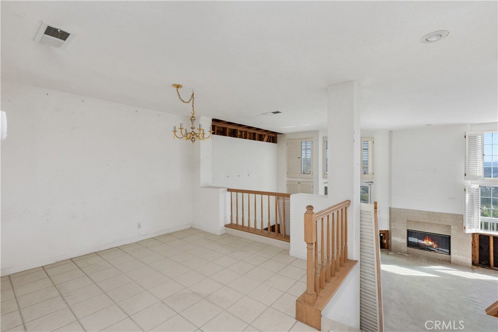 Dining Room with view overlooking living room. - 33292 Ocean Ridge, Dana Point CA 92629 - photo 15