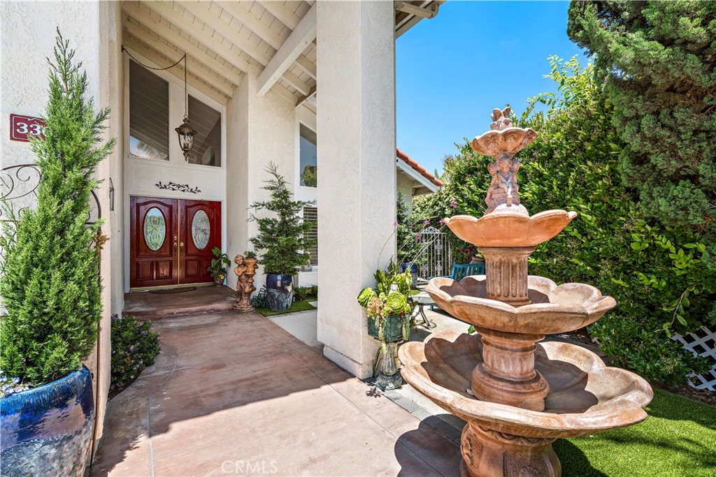 Beautiful Front Courtyard with Spanish Fountain Leads to Double Door Entry! - 33622 Via Martos, Dana Point CA 92629 - photo 3