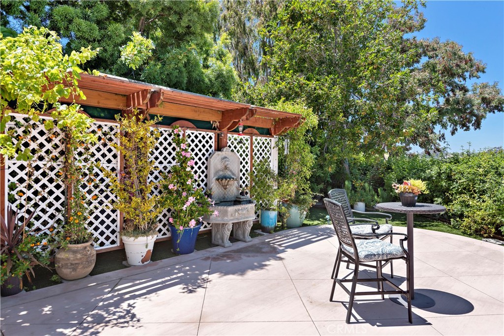Rear Patio has Lovely Fountain! - 33622 Via Martos, Dana Point CA 92629 - photo 23