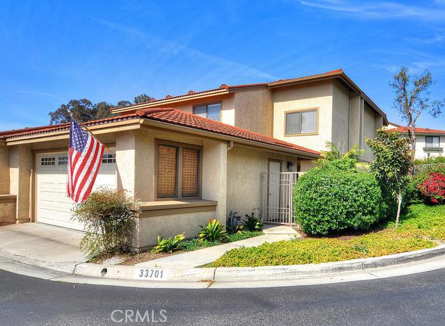 Not only is it an END UNIT - It is also a private CORNER. From the upstairs Bedroom Window, you can see all the way to S - 33701 Surfside Drive 35, Dana Point CA 92629 - photo 1