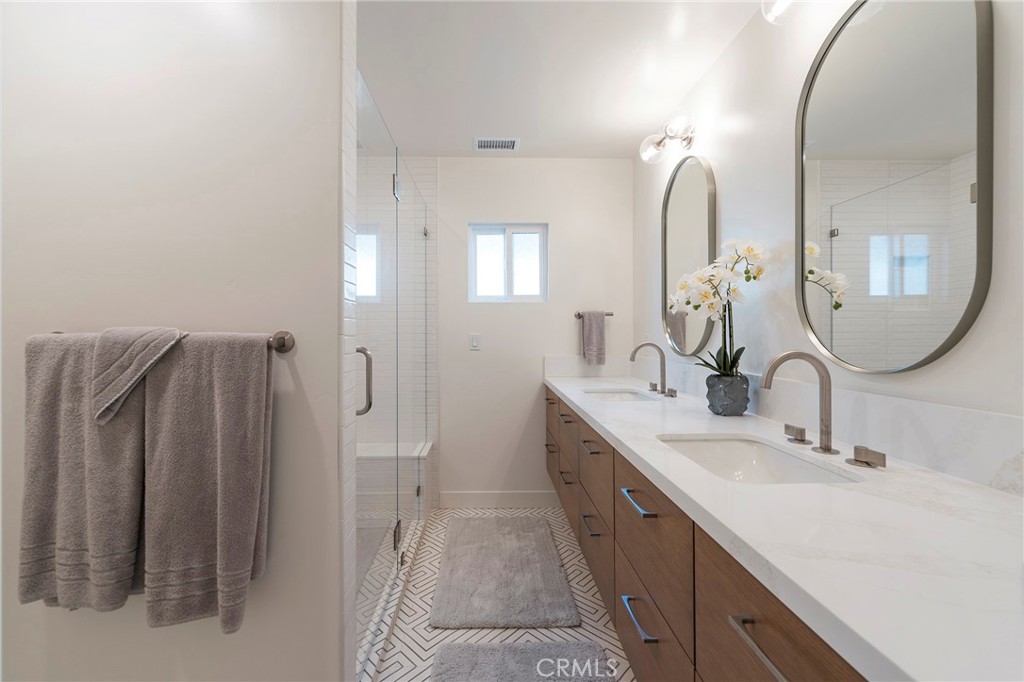 Primary Bathroom Double Sinks , heated floors - 33792 Chula Vista Avenue, Dana Point CA 92629 - photo 17