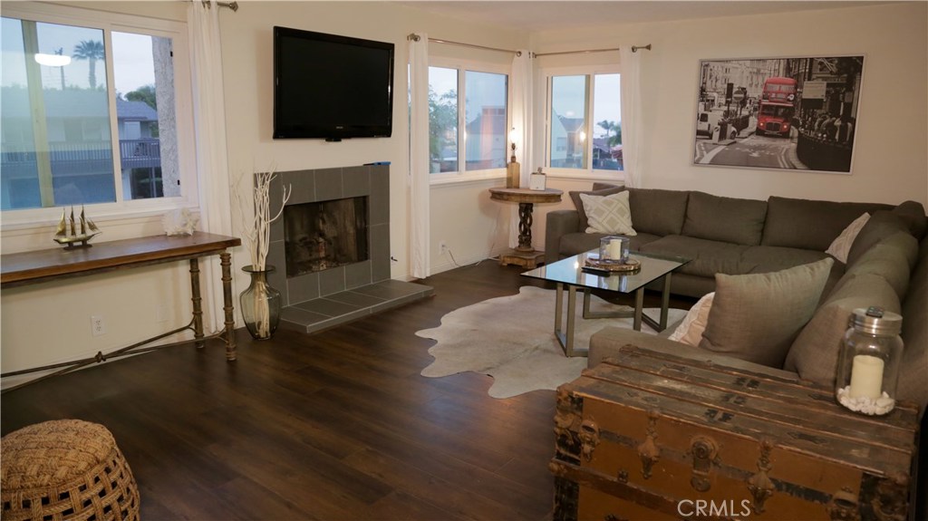 unit A Upstairs Living Space with fireplace is Peek-A-Boo ocean views - 33821 Mariana Drive, Dana Point CA 92629 - photo 1