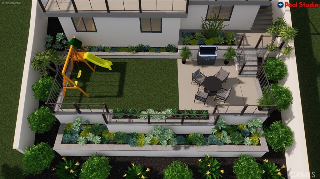 Backyard Concept Renderings (For Visualization Only) - 33871 Calle La Primavera, Dana Point CA 92629 - photo 47