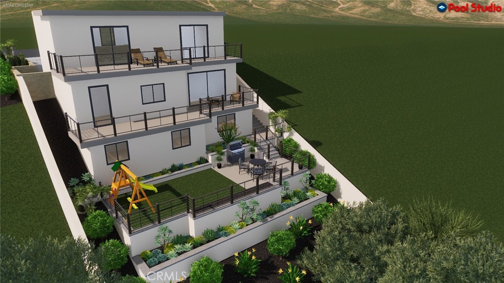 Backyard Concept Renderings (For Visualization Only) - 33871 Calle La Primavera, Dana Point CA 92629 - photo 49