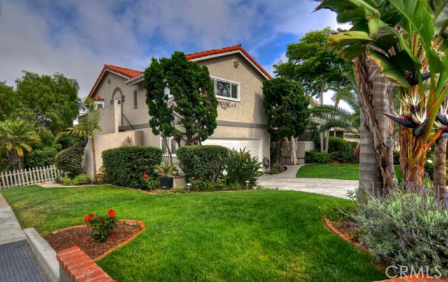Beautiful front view of this incredible beach home! - 34002 Chula Vista Avenue, Dana Point CA 92629 - photo 1