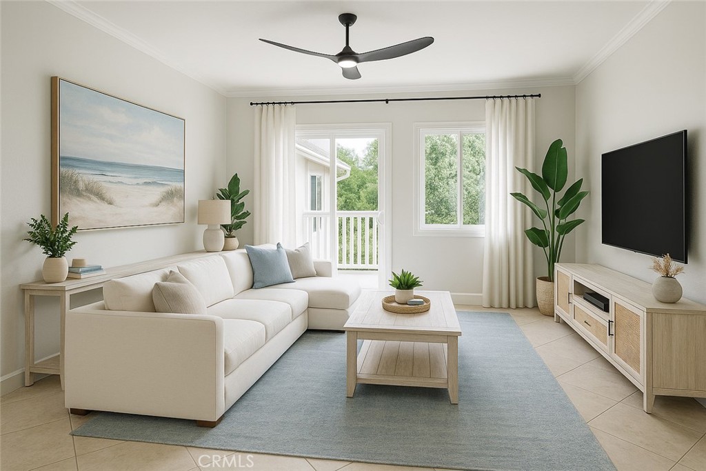 Virtual Staging of Living Room - 34008 Selva Road 393, Dana Point CA 92629 - photo 1