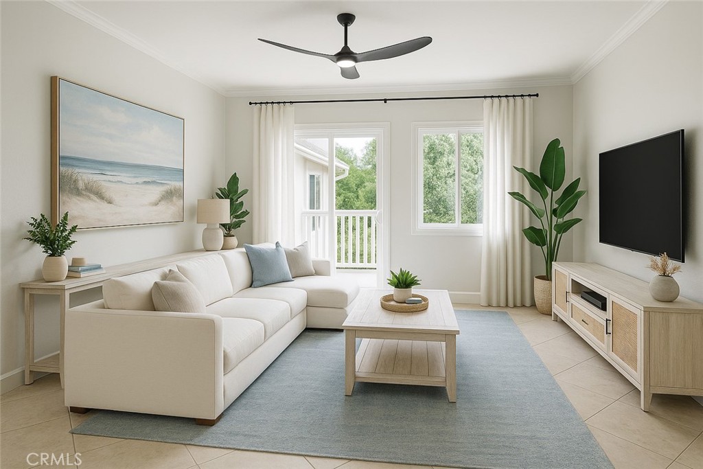 Virtual Staging of Living Room - 34008 Selva Road 393, Dana Point CA 92629 - photo 1