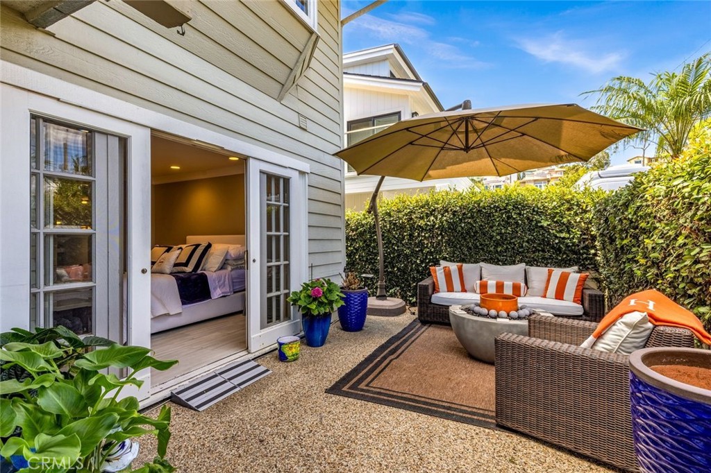 Private patio off of master bedroom - 34041 Calle La Primavera, Dana Point CA 92629 - photo 31