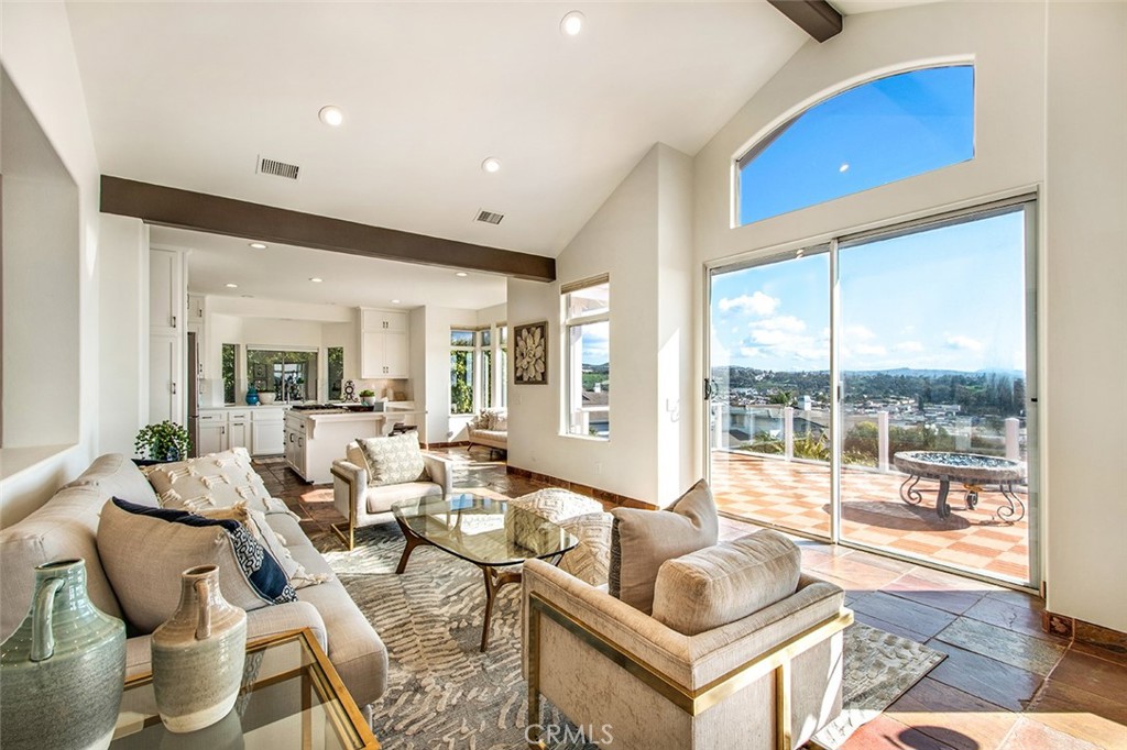 Family room walking outside to the breathtaking view - 34042 Capistrano By The Sea, Dana Point CA 92629 - photo 3