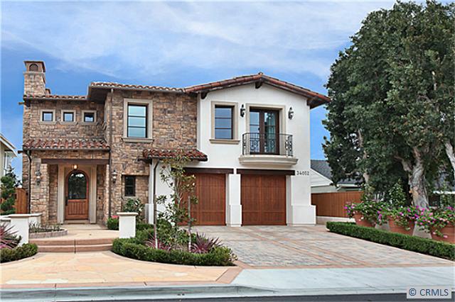 Gorgeous curb appeal on this Tuscan style home - 34052 CHULA VISTA Avenue, Dana Point CA 92629 - photo 1