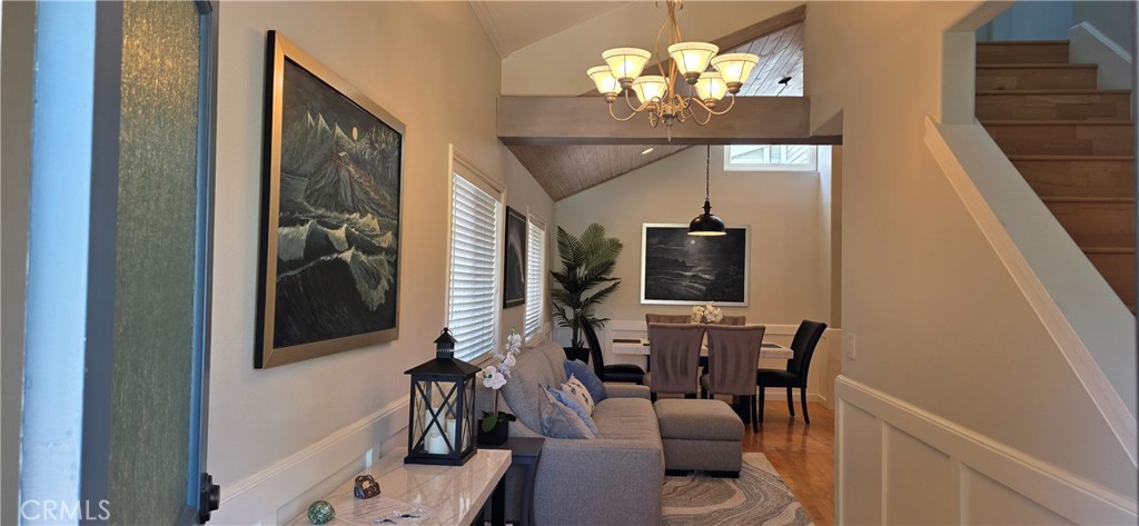 Separate Entry leads to Living Rm Seating and DR Area.. Stairway to upper level - 34271 Via Lopez, Dana Point CA 92624 - photo 4