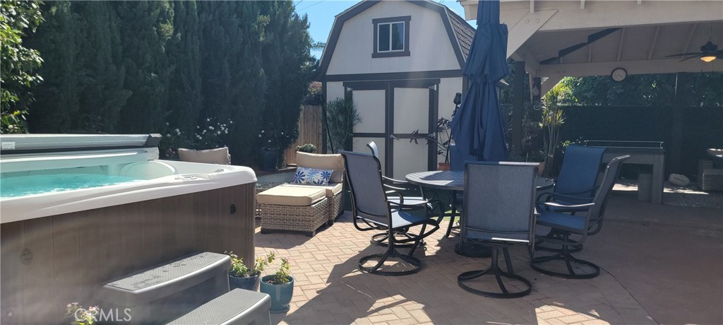 Over 1000 sq. ft of outdoor living, with new jetted spa, 6 person patio table plus 6 person pool/pingpong/diining table, - 34283 Via Lopez, Dana Point CA 92624 - photo 17