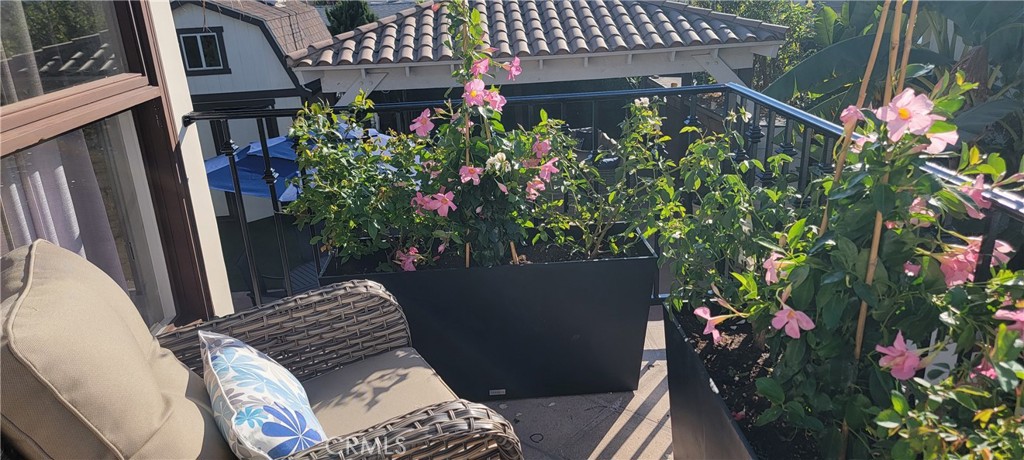 Large Garden Horizon Ocean & Sunset View Balcony off Primary Bedroom Suite w/2 Swivel Rockers - 34283 Via Lopez, Dana Point CA 92624 - photo 22