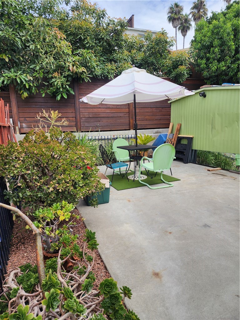 Private patio area in backyard - 34288 Camino El Molino B, Dana Point CA 92624 - photo 16