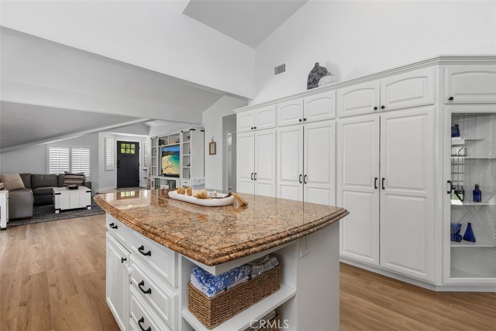 Built in cabinetry with glass doors adds a designer touch. - 34355 Via San Juan, Dana Point CA 92624 - photo 20