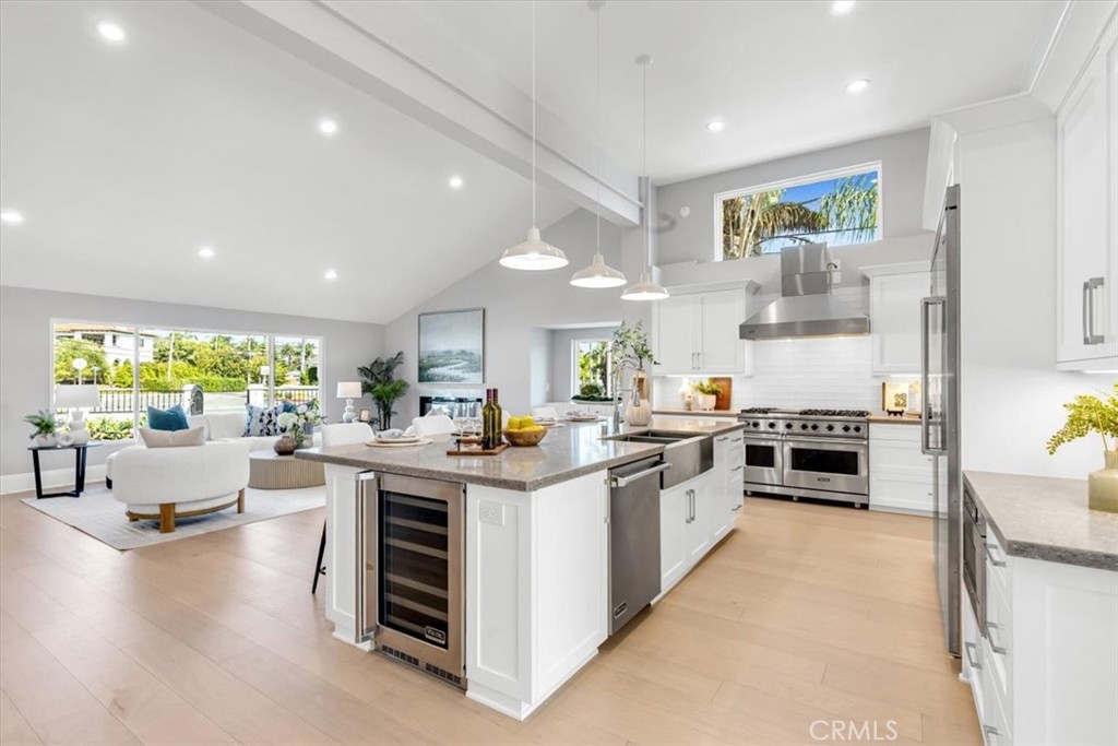 Family room/Kitchen - 34781 Camino Capistrano, Dana Point CA 92624 - photo 12