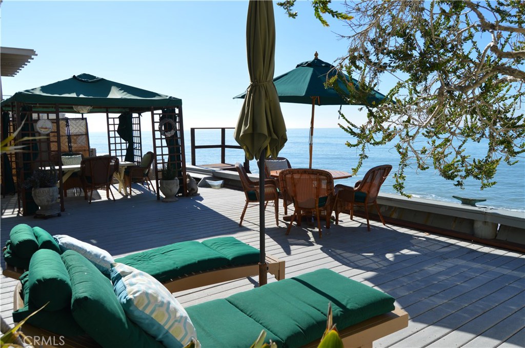 SPACIOUS DECK OFF LIVING ROOM KITCHEN AREA - 35675 Beach Road, Dana Point CA 92624 - photo 1