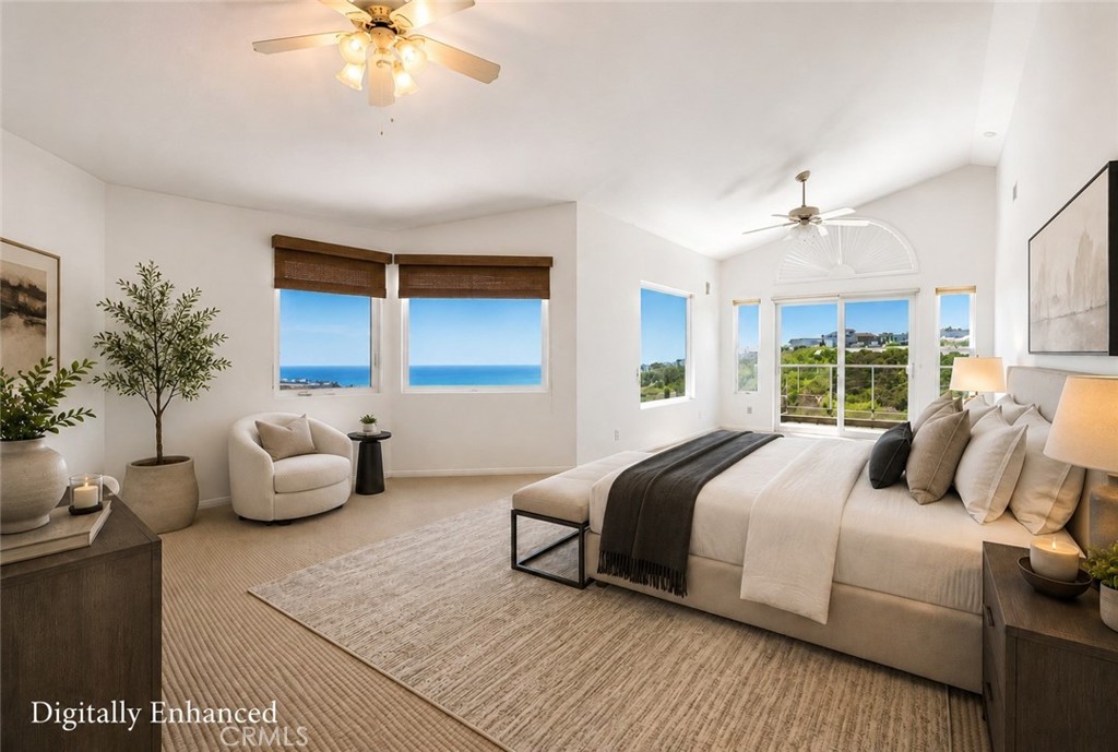 Photo has been digitally altered for visual illustration of the primary bedroom. - 41 Costa Del Sol, Dana Point CA 92629 - photo 17