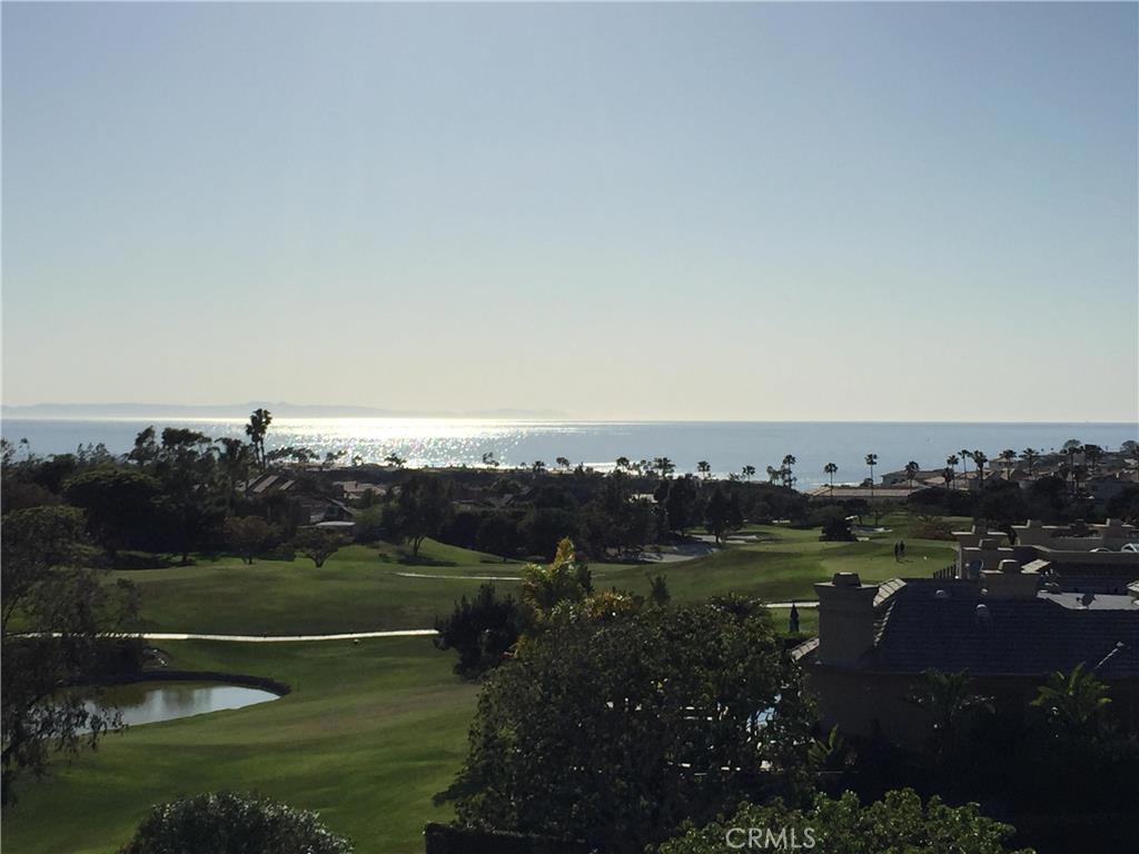 View from the house over the Monarch Beach Links Golf Course to Catalina Island 4/17/2016 - 41 Saint Kitts, Dana Point CA 92629 - photo 1