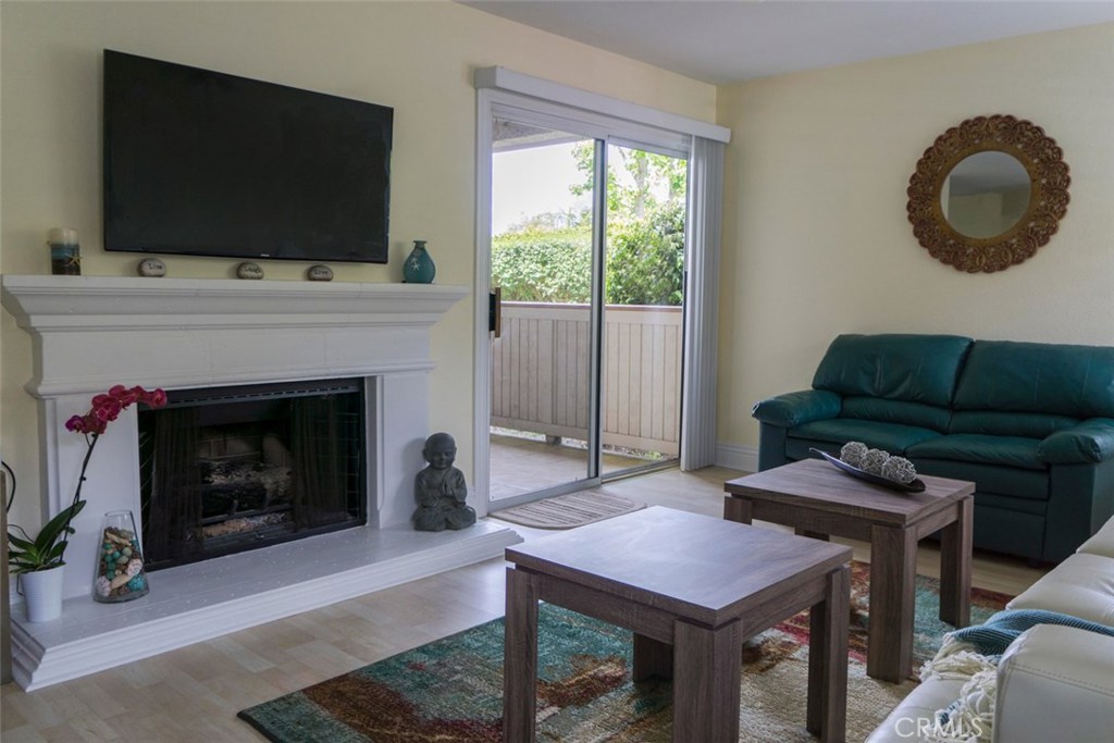 Living Room w Fireplace - 46 Corniche Drive A, Dana Point CA 92629 - photo 1