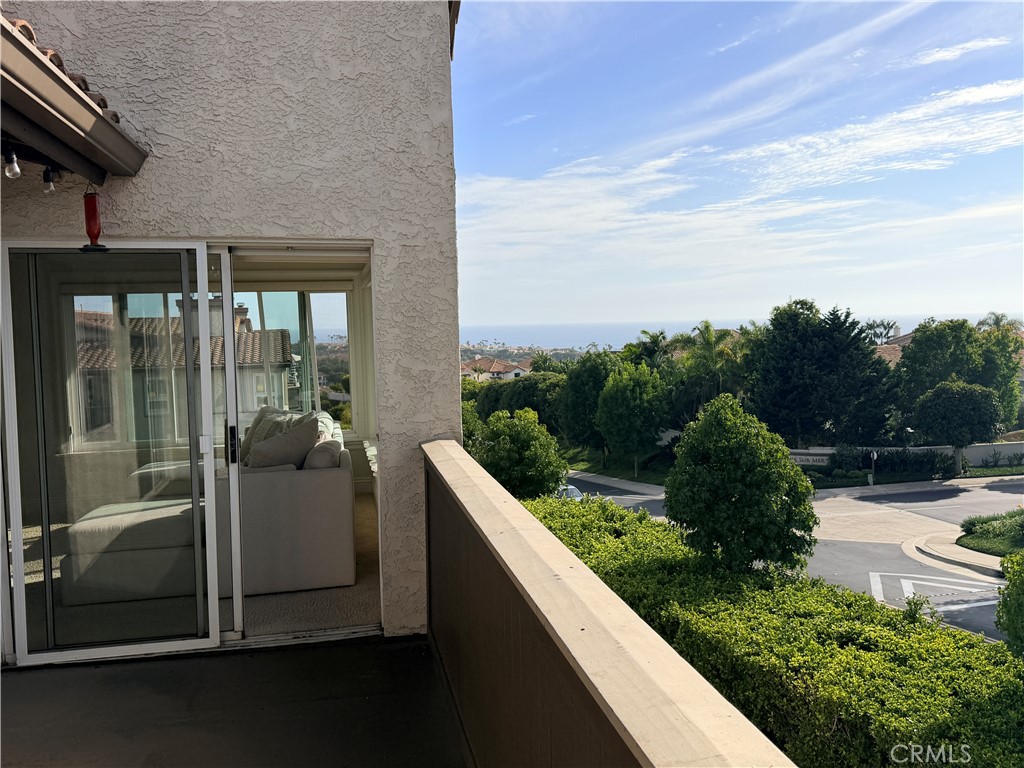 Private deck with ocean view. - 48 Corniche Drive L, Dana Point CA 92629 - photo 10
