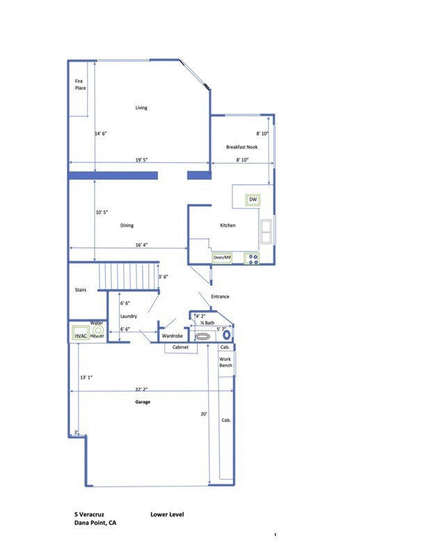 Lower floorplan - 5 Veracruz, Dana Point CA 92629 - photo 47