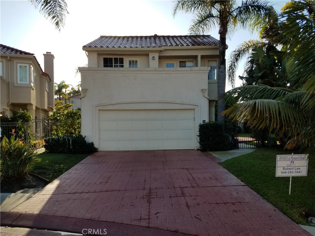 Front of home with full 2 car driveway and at the very end of the Cul de Sac. - 50 SAINT JOHN, Dana Point CA 92629 - photo 1