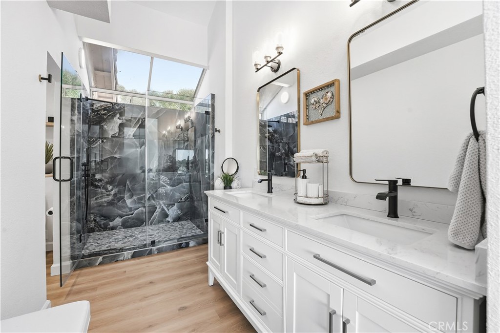 Remodeled bathroom - 83 Palm Beach Court, Dana Point CA 92629 - photo 21