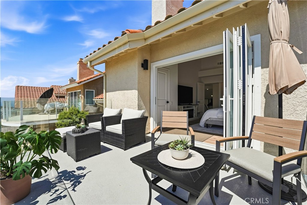 Spacious deck off upstairs primary suite - 83 Palm Beach Court, Dana Point CA 92629 - photo 22