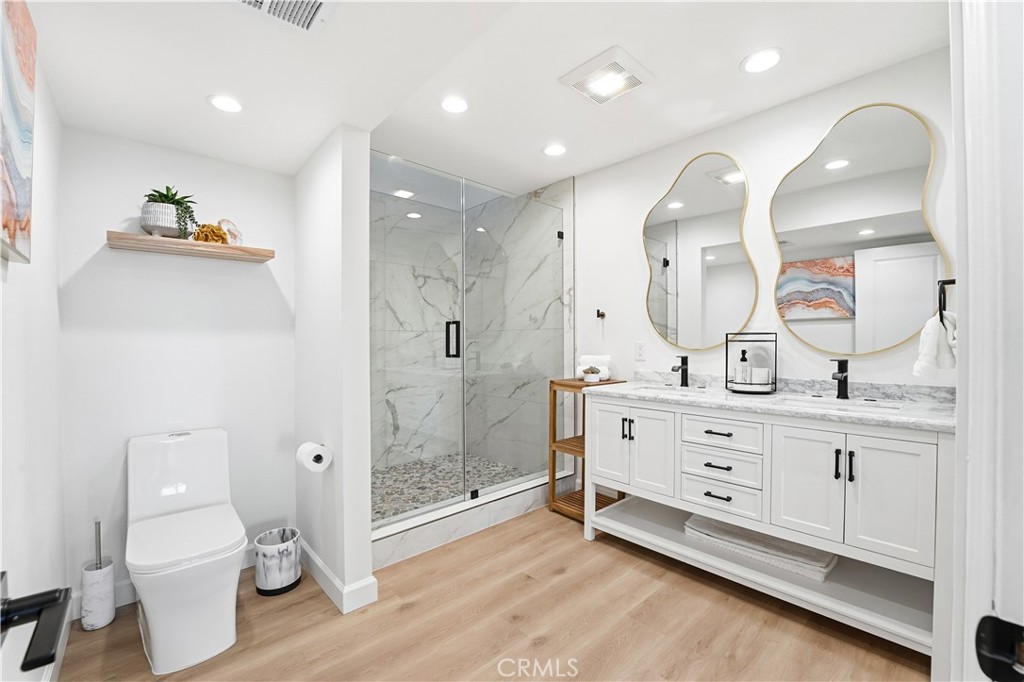 Newly renovated bathroom - 83 Palm Beach Court, Dana Point CA 92629 - photo 26