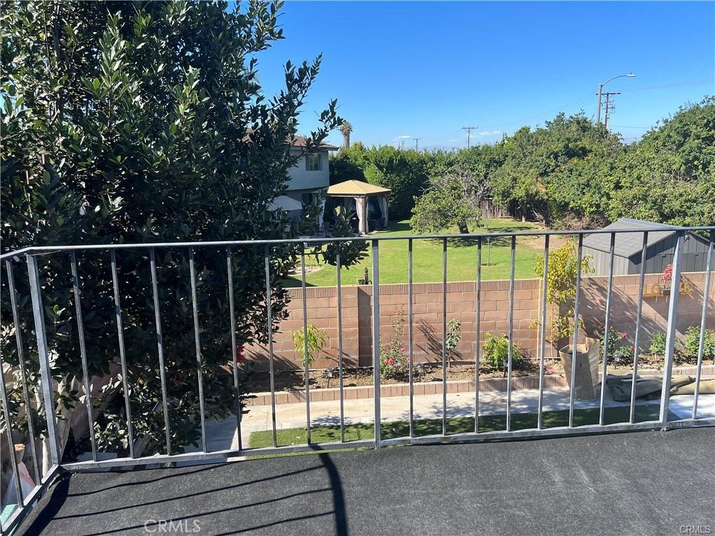 Upper Balcony Patio - 10485 La Sombra Avenue, Fountain Valley CA 92708 - photo 6
