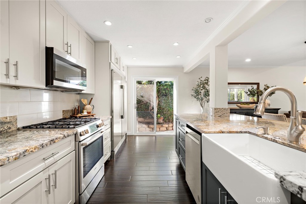 The fully remodeled and expanded chef’s kitchen - 10763 El Centro Avenue, Fountain Valley CA 92708 - photo 1