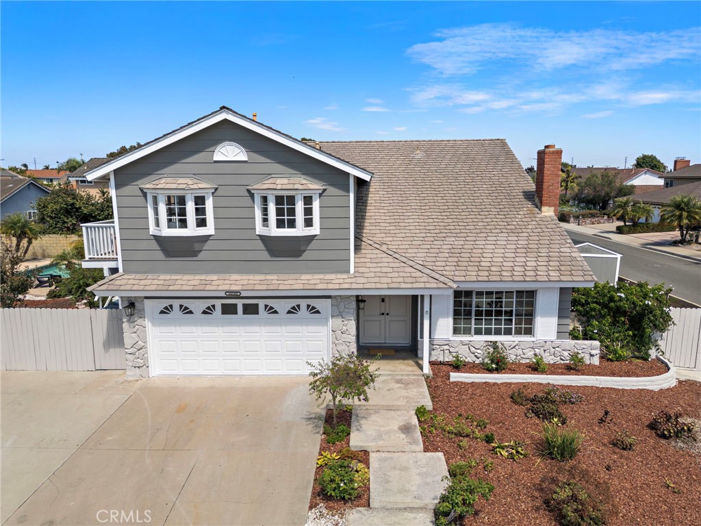 Front view of home with pool - 16182 Mt Nimbus, Fountain Valley CA 92708 - photo 1