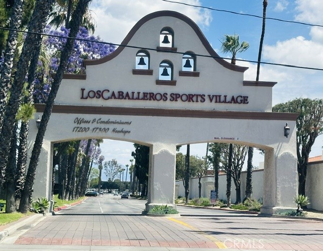 Entrance to beautiful Los Cab Sports Village - 17200 NEWHOPE 31, Fountain Valley CA 92708 - photo 1