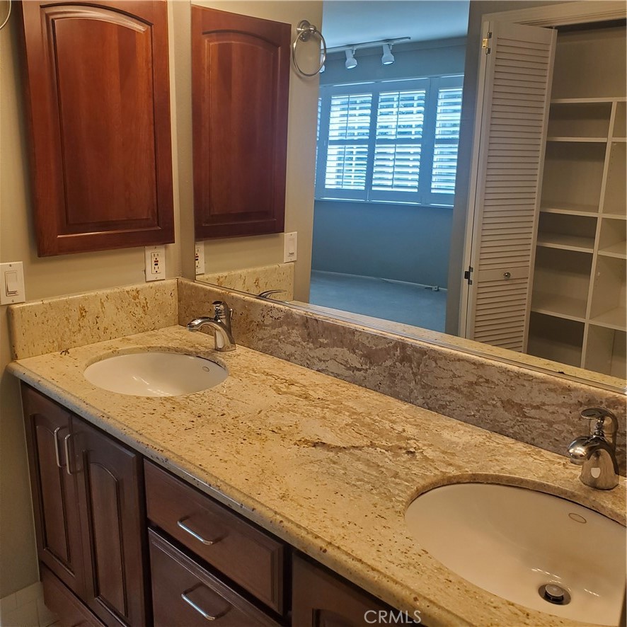 Beautiful granite counters in all 3 remodeled bathrooms - 17455 Winemast Street, Fountain Valley CA 92708 - photo 24