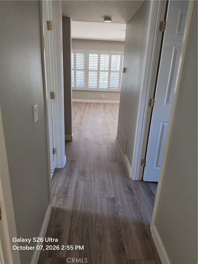 4th bedroom on the right. Downstairs 3/4 bath on the left. Great for guest accomodations - 17455 Winemast Street, Fountain Valley CA 92708 - photo 26