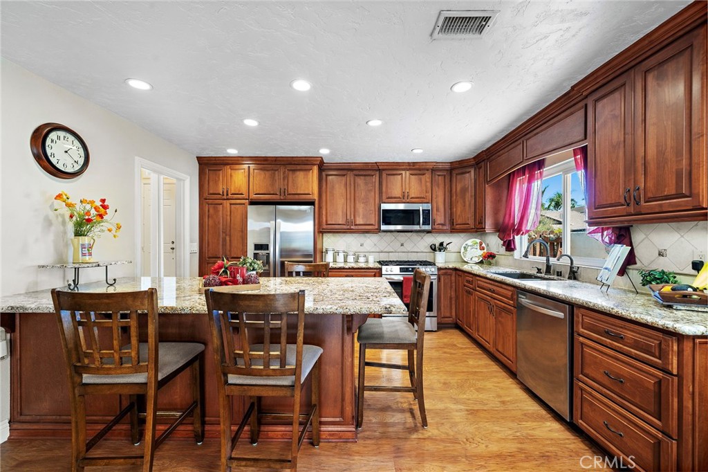 remodeled kitchen - 17527 Briarwood Street, Fountain Valley CA 92708 - photo 1