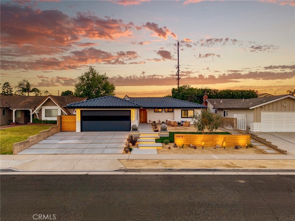 Luxury Twilight Exterior - 17573 Santa Cristobal, Fountain Valley CA 92708 - photo 1