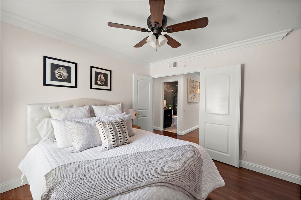 Secondary room with French door entry - 17925 Mount Coulter, Fountain Valley CA 92708 - photo 28