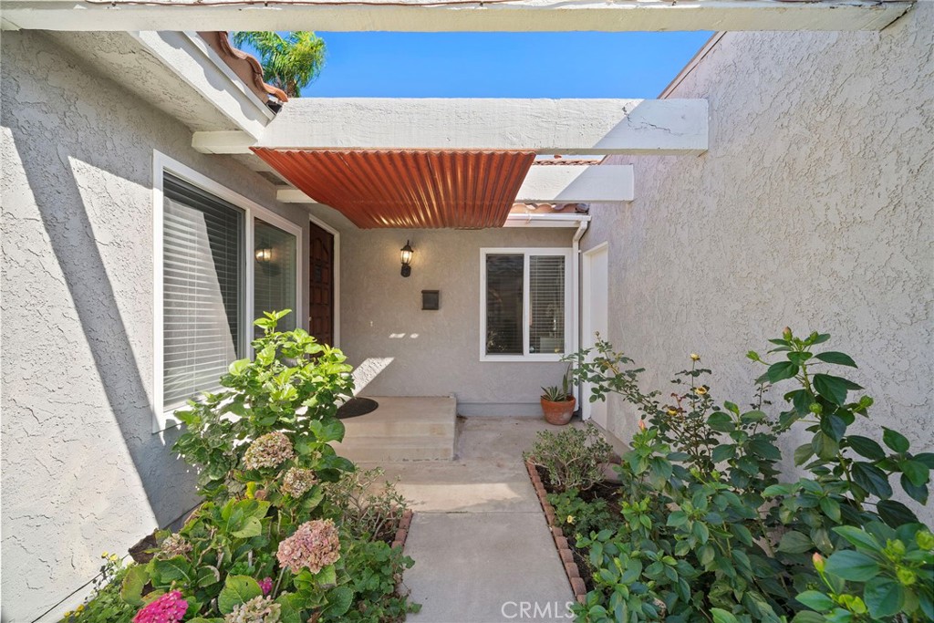Entry walk way - 18162 Santa Adela Circle, Fountain Valley CA 92708 - photo 4