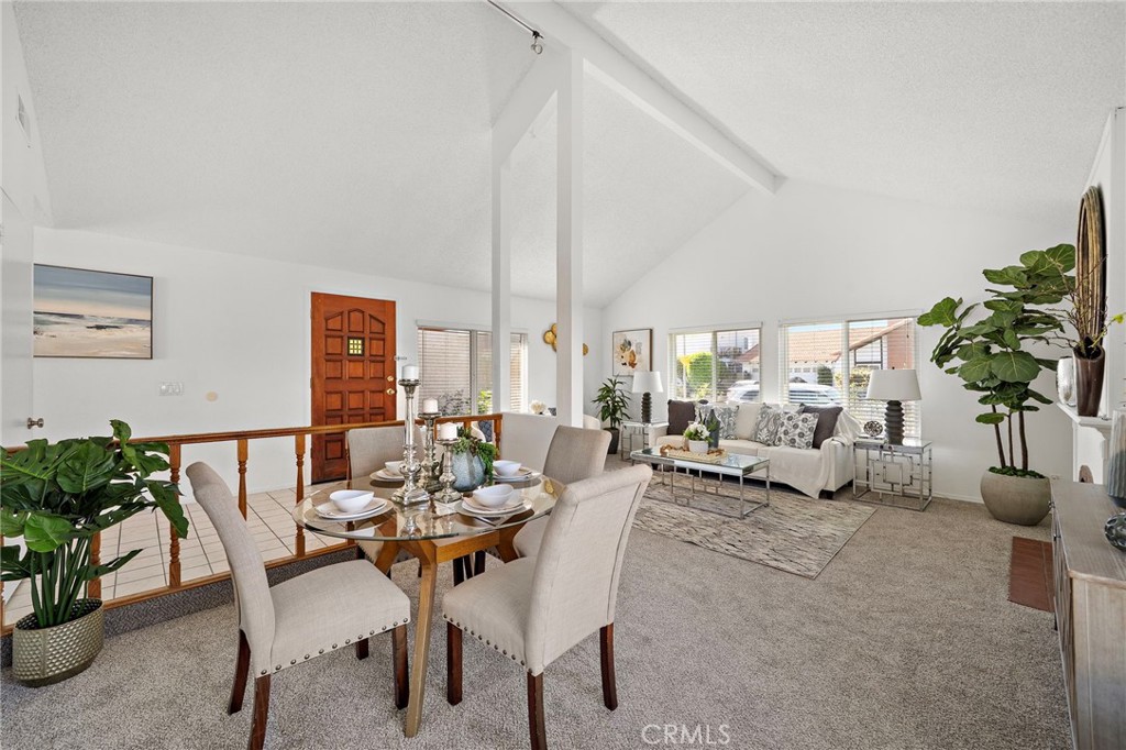Dinning Area & Living room view - 18162 Santa Adela Circle, Fountain Valley CA 92708 - photo 11