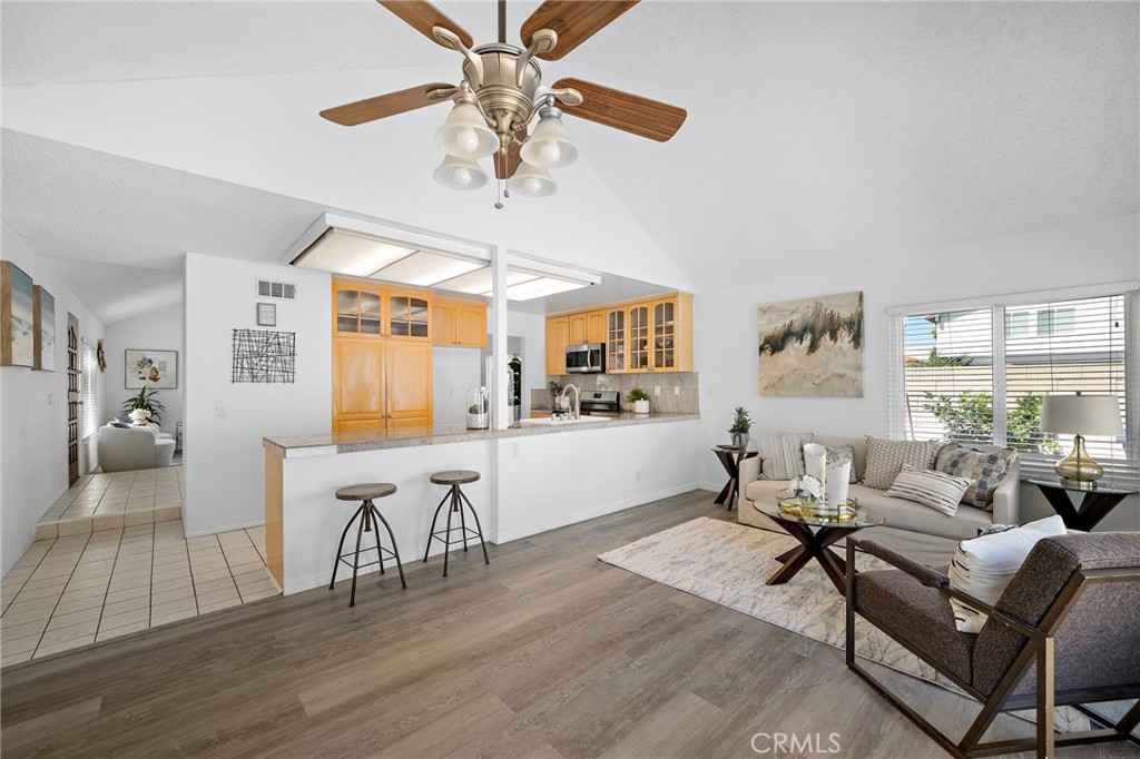 Family room & Kitchen - 18162 Santa Adela Circle, Fountain Valley CA 92708 - photo 19