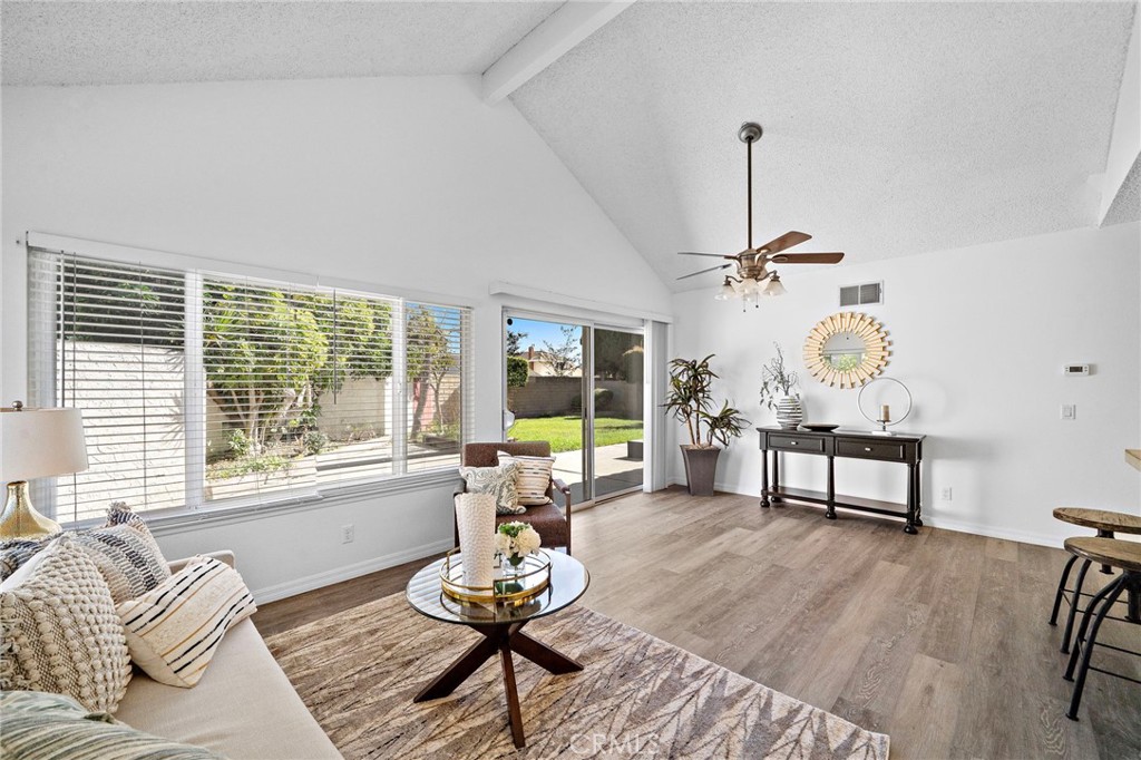 Family room and back yard access - 18162 Santa Adela Circle, Fountain Valley CA 92708 - photo 20