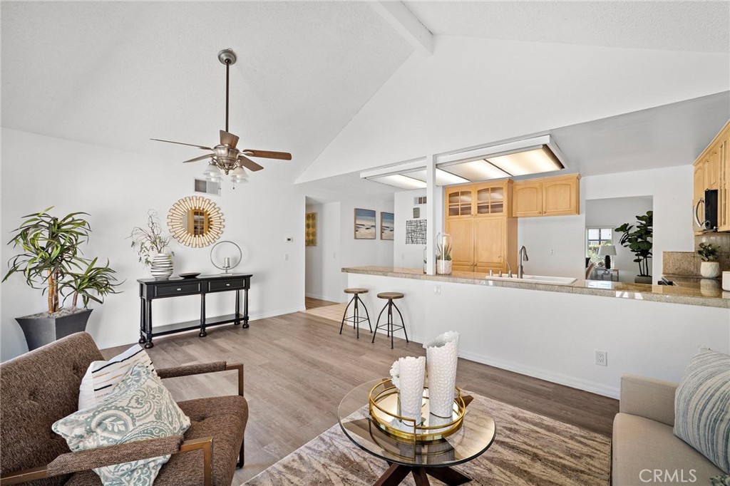 Family room with Kitchen - 18162 Santa Adela Circle, Fountain Valley CA 92708 - photo 21