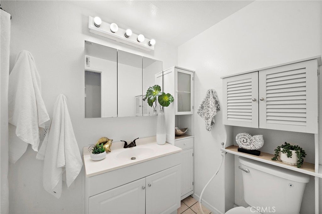 Bathroom in the hallway - 18162 Santa Adela Circle, Fountain Valley CA 92708 - photo 27