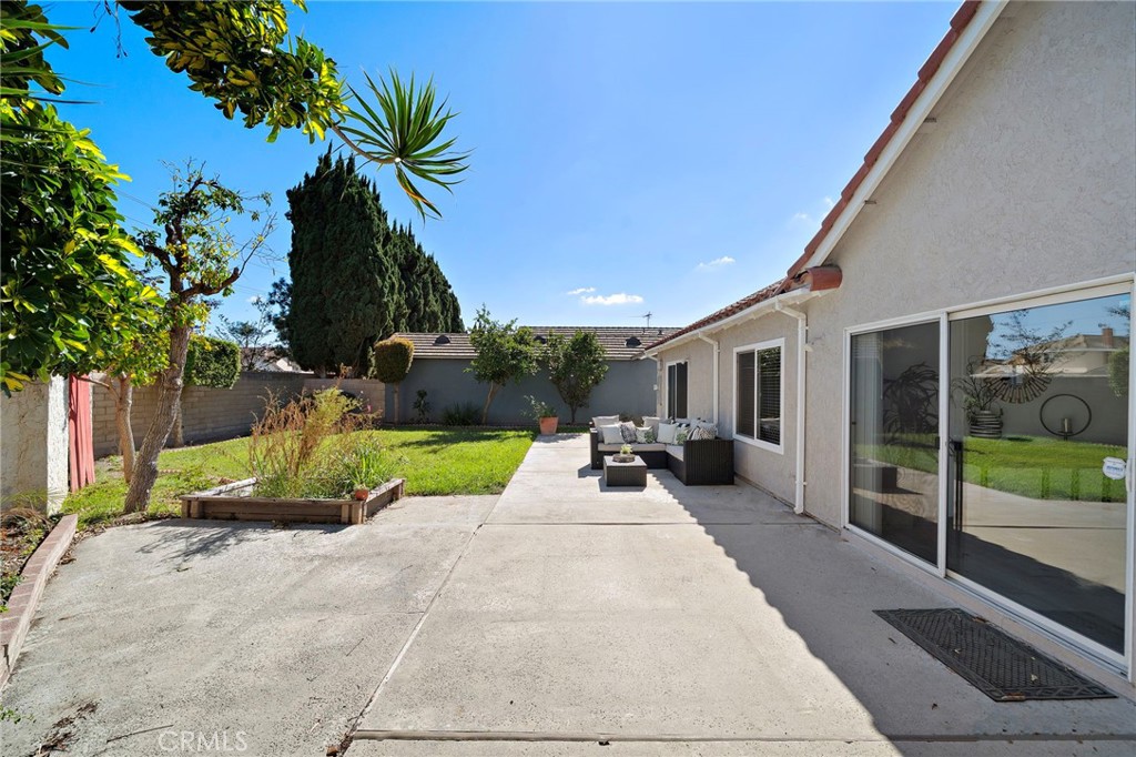 Back yard - 18162 Santa Adela Circle, Fountain Valley CA 92708 - photo 33