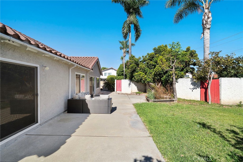 Back yard - 18162 Santa Adela Circle, Fountain Valley CA 92708 - photo 37