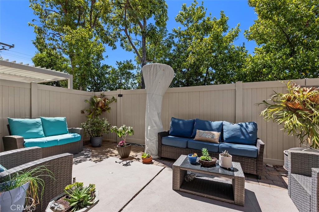 Good size private patio - 18261 Sanmian Court, Fountain Valley CA 92708 - photo 29